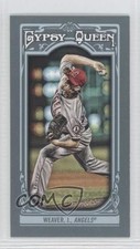 2013 Topps Gypsy Queen Mini Jered Weaver (White Jersey) #59 1b7