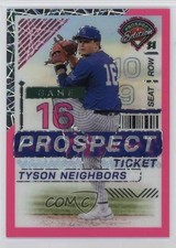 2024 Panini Prospect Edition Pink Velocity Prizm /79 Tyson Neighbors #65 6q5
