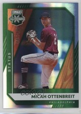 2021 Panini Elite Extra Edition Status Green /499 Micah Ottenbreit #114 1i3m