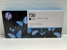 Genuine HP P2V73A 730 Photo Black Ink - Factory Sealed