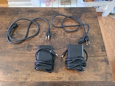 LOT OF 2 Original Dell 65W AC Adapter Large Round Tip 19.5V 3.34A HA65NM130