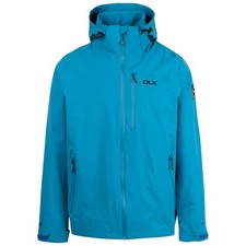 DLX Mens Waterproof Jacket with Zip Off Hood and Zip Pockets - Montgomery