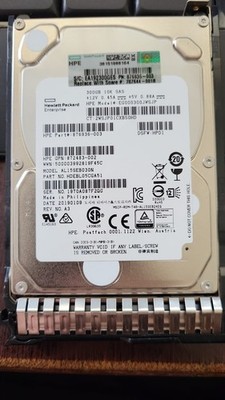 HP EG000300JWSJP 2,5'' 300 GB SAS-3 12G 10K HDD + Caddy - 876936-003 AL15SEB030N