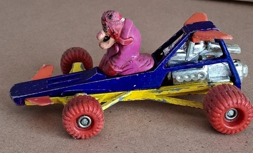 Corgi Comics Dick Dastardly Racer  Wacky Races Vintage Diecast Car - Used