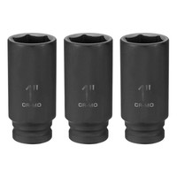 "3X 6-Punkt 1\" SteckschlüSseleinsatz 1/2\" Antrieb 3.1\""