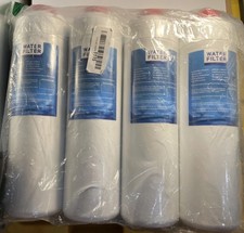 Water Filter 3000 Gallons  Capacity 12” For Municipal Tap 1.5 gpm Flow. 4 Pack *