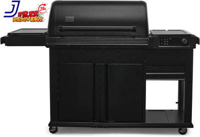 Woodridge Elite Electric Wood Pellet Grill and Smoker 970 Sq. In. Outdoor Pellet