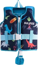 Toddler Swim Vest for 20-45 lbs. - Adjustable Strap/Easy on & off - Sulifeel