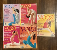 Lot Of 5 Yoga Journal Magazines 2010, 2011, 2...
