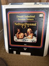 CED VideoDisc Nothing Personal 1980 Vestron Video