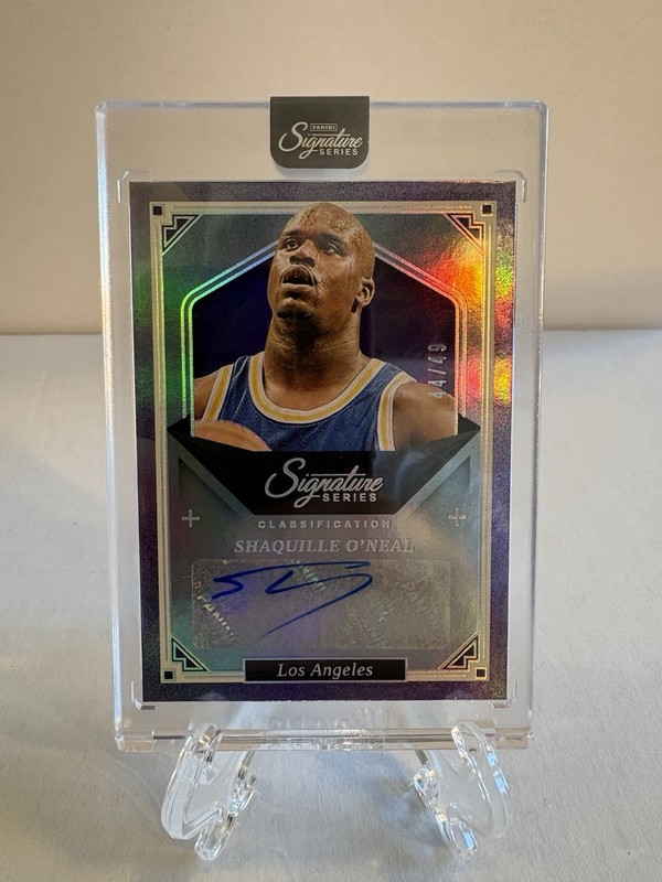 2025 Panini Signature Series - Shaquille O'Neal #CLS-SON Classification Auto /49