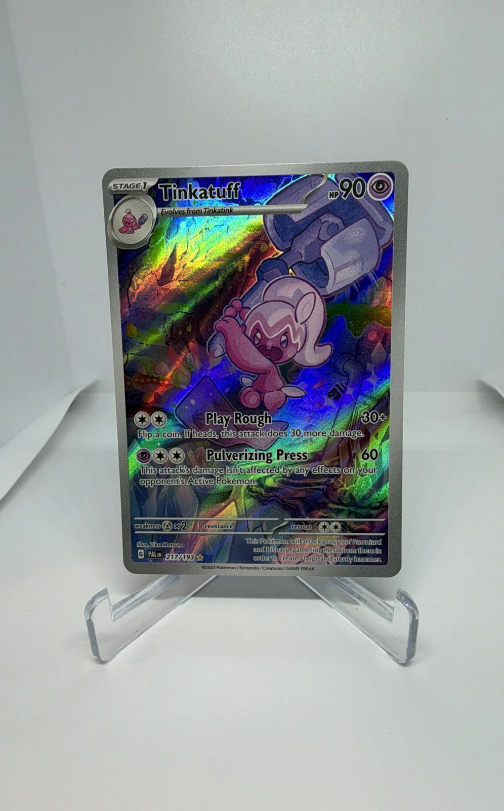 Tinkatuff 217/193 Sv02: Paldea Evolved Holo