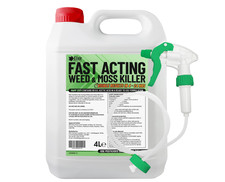 Elixir Gardens 4 Litre Fast Acting Glyphosate-Free Weed & Moss killer 7.00 per litre