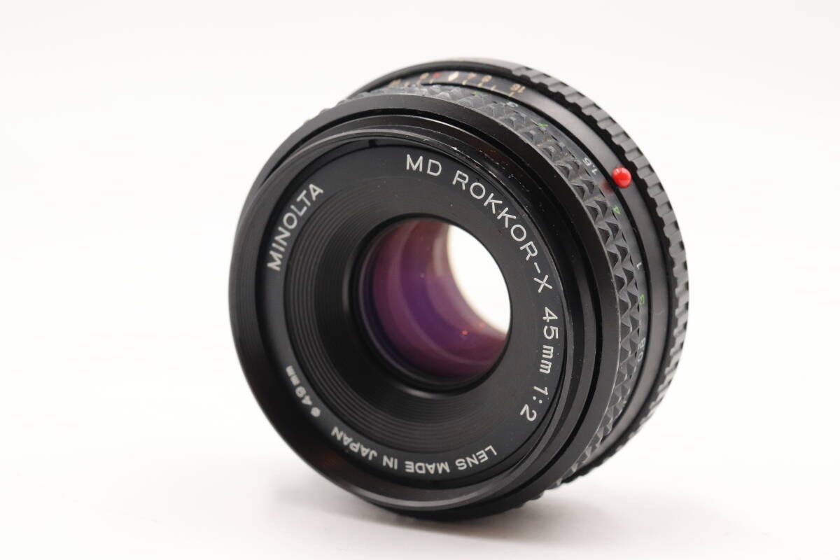 Minolta 45mm f2 md rokkor 中古 Minolta MD ROKKOR-X 45mm F2 14584 | eBay
