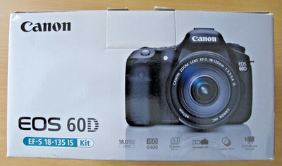 Canon EOS 60D EF-S18-135mm f/3.5-5.6 IS 18MP CMOS US Market Lens 
