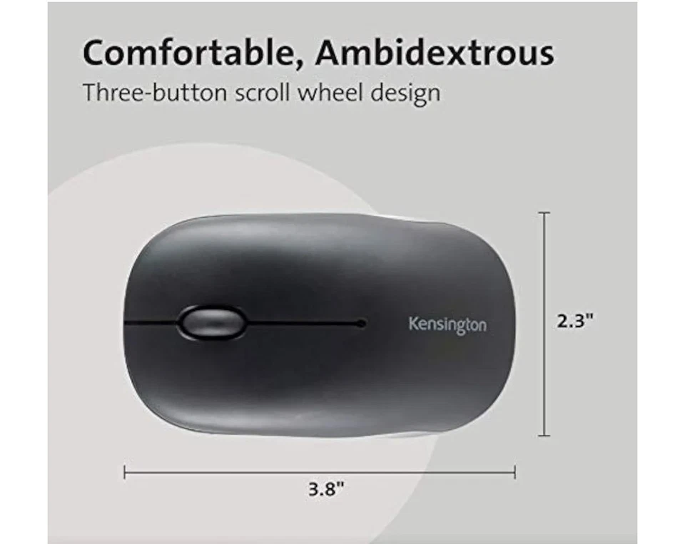 Bluetooth Compact Mouse Kensington Pro Fit (B22404E) Brand New Free Shipping - Image 2 of 4