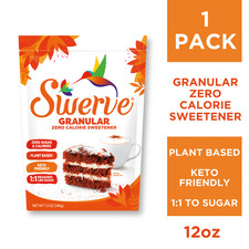 Swerve All Natural Granular Sweetener 12 oz Pack of 2 1