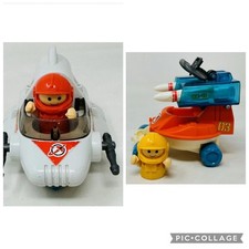 Playworld Lil Playmates Missile Vehicles Space Shuttle 2 Astronaut Figures