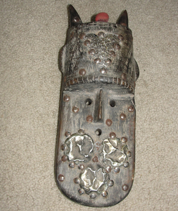 Old Ancient African Toma Owl Mask Loma Landai Guinea CEREMONIAL ANCESTOR Antique