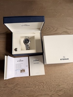 Eterna-Matic Monterey Automatik Chronograph Ref. 1630.41 Saphirglas 41mm Top