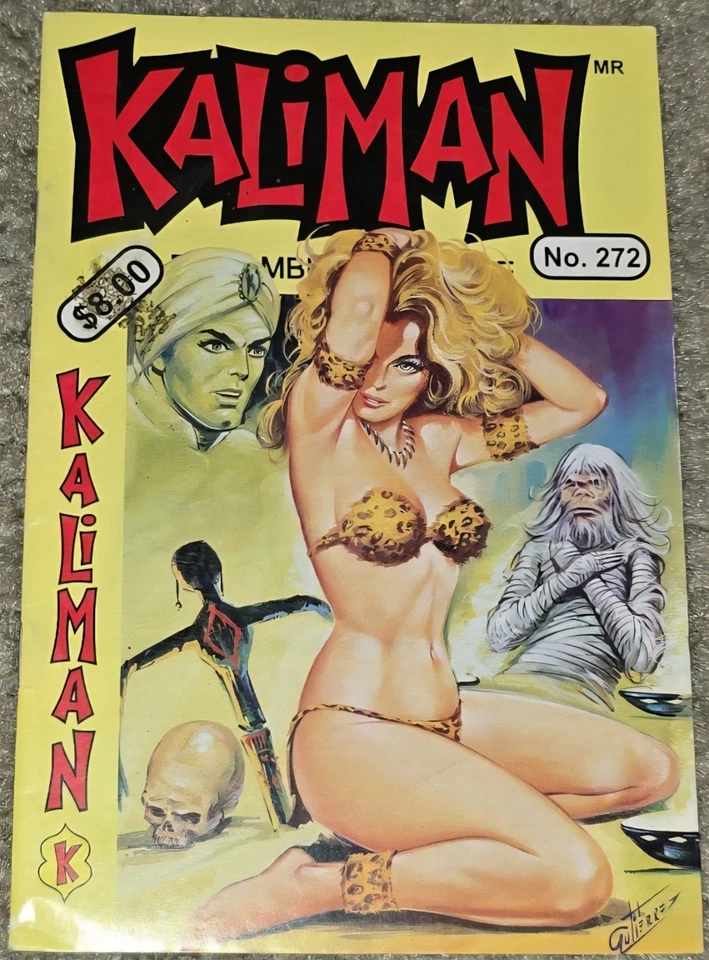 1 Rare HTF Kaliman El Hombre Increíble 272 MX Sexy Jungle Girl Selva Mexico 2004 - Image 2 of 4