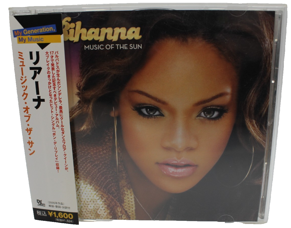 RIHANNA Music Of The Sun JAPAN CD UICY-6971 WITH OBI + BONUS