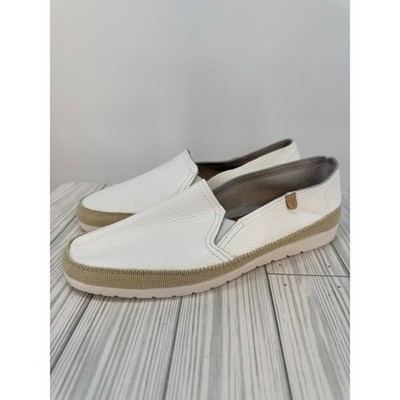 Verbenas Slip On Nuria Loafers Women's Size US 9 White Leather
