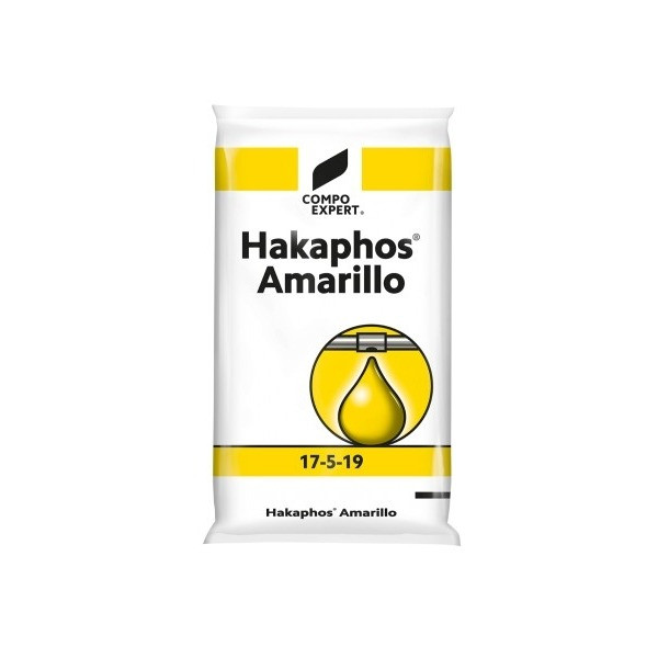 Hakaphos amarillo 17-5-19. Pack de 150kg. fertilizante compuesto NPK soluble