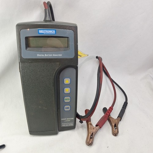 Kent-Moore J-42000 Midtronics Power Sensor Micro 410 Battery Tester Tested Works