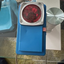 Originale Signallampe Eisenbahn Amper Lite rot/grün gebraucht mit Batterie