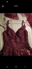 Maroon Prom Dress