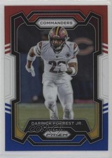 2023 Panini Prizm Red White & Blue Prizm Darrick Forrest Jr #296 ow3