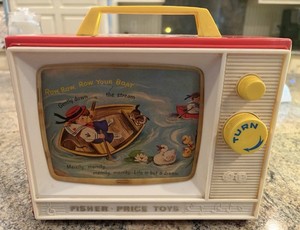 Vintage Fisher Price TV | eBay