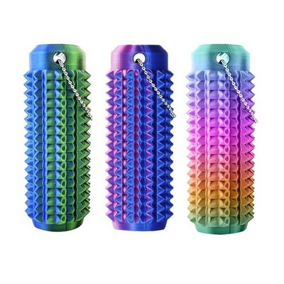 3PC Fidget Toys for Adults, Anxiety Pain Relief Sensory Toys, Portable Spiky Key