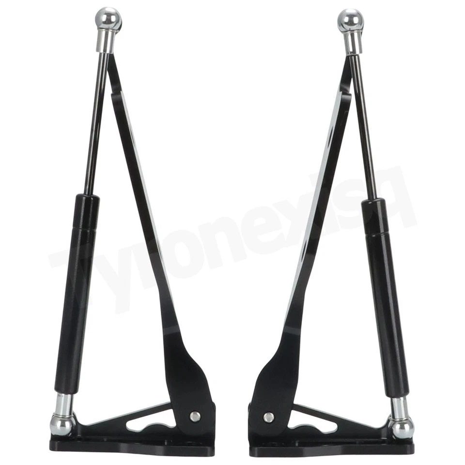 Billet Aluminum Gas Hood Hinge Latch Support For 1988-1991 Honda Civic CRX EF US Foto 4 de 4