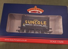 BACHMANN 37-208 8-PLANK WAGON WITH COKE RAILS SUNCOLE No.5061