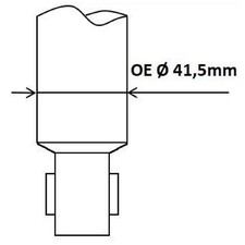 2x KYB Stoßdämpfer hinten 5R3513029BE 5R3513029BH 5R3513029BF | 513097