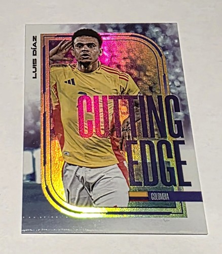 2025 Futera Fan Selection Soccer Cutting Edge Luiz Diaz 
