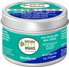 Organic Pet Systems Joint Revival Max Meal Topper for Cats, Turkey Flavor
