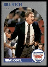 1990-91 Hoops Bill Fitch New Jersey Nets #321