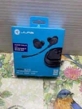 JLab Work Buds In-Ear True Wireless Earbud Headset Detachable Noise-Canceling