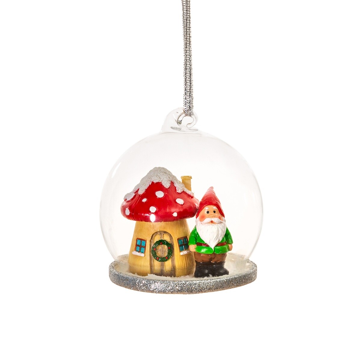 Sass & Belle Gnome Home Christmas Tree Decoration Woodland Festive Ornament
