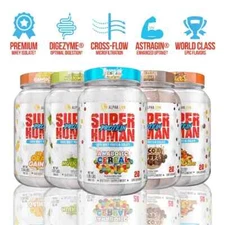 Alpha Lion Superhuman Protein 100% Whey Isolate 28 Servings RAINBOW CEREAL FLAV