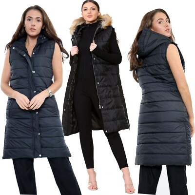long bubble gilet