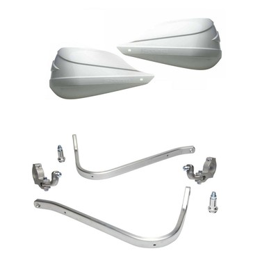 Barkbuster Storm White Handschutz & Fit Kit KTM 690 Enduro R 2016 - 2024