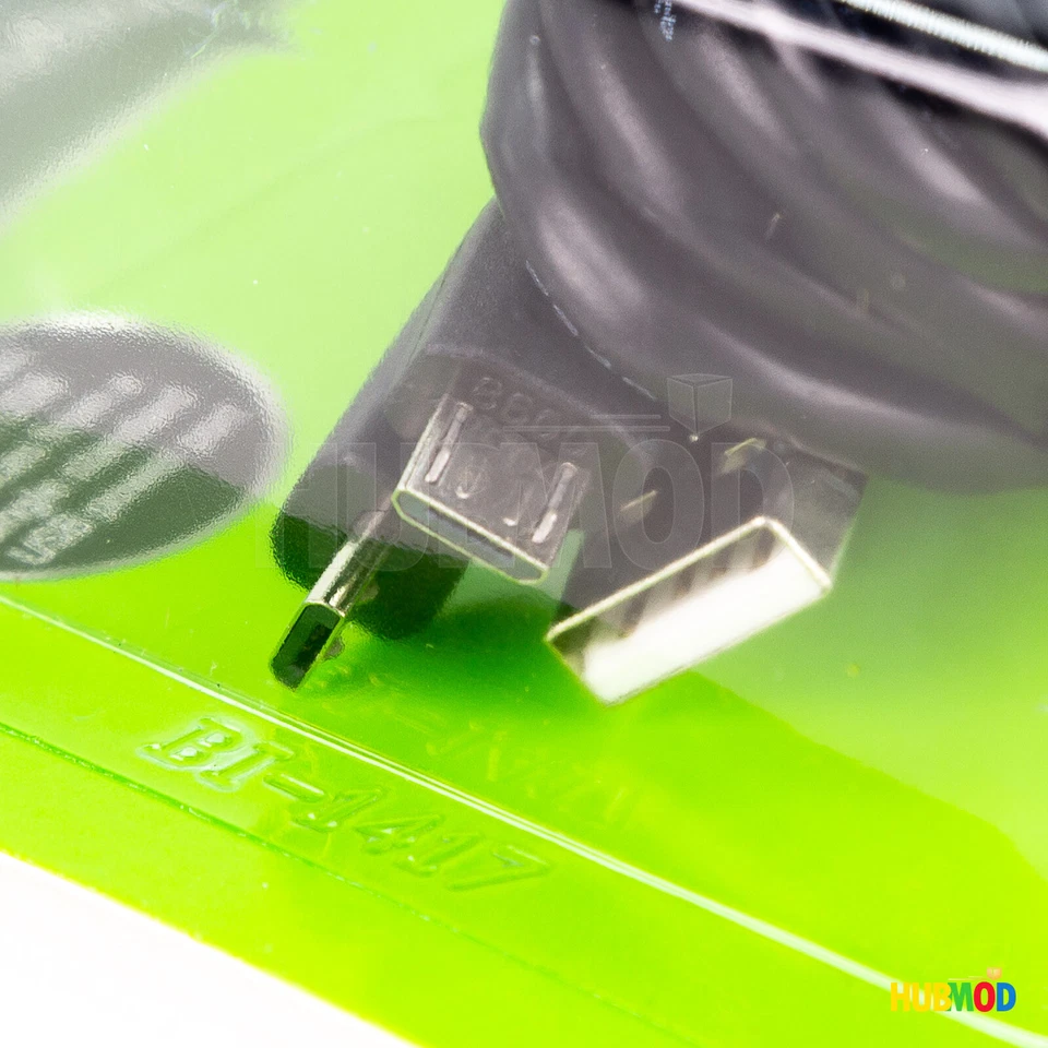 Lote de 2 Cable Divisor Micro USB Y Cargador Cable USB a Doble Micro Adaptador de Alimentación Foto 2 de 3