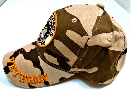 UNITED STATES AIR FORCE VETERAN verstellbare Baseballkappe NEU mit Etikett - Bild 2 von 8