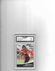 Pat Mahomes Ii Graded 9 Mint Rc 2017 Leaf Limited Edition Football Image Is Loading Pat Mahomes Ii Graded 9 Mint Rc 2017