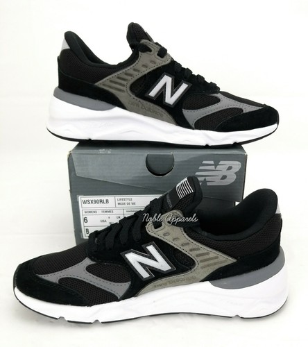 NEW BALANCE Womens X90 Re-Constructed Classic Sneakers Black Castlerock US 6 - Picture 10 of 14