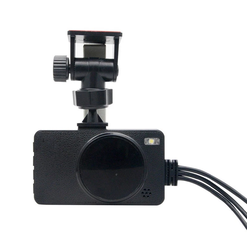 3" LCD Motorcycle DVR Recorder Video View Front & Rear Waterproof Dual Camera - Image 3 of 4